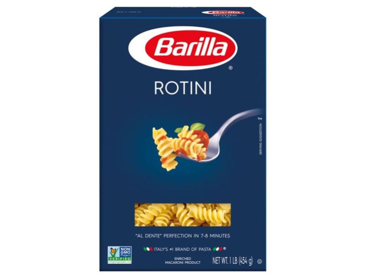 Classic Blue Box Rotini Pasta Nutrition Facts Eat This Much